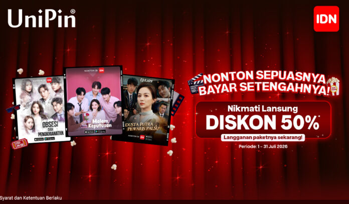Binge-Watching Seharian Tanpa Takut Boncos! Diskon 50% Menanti