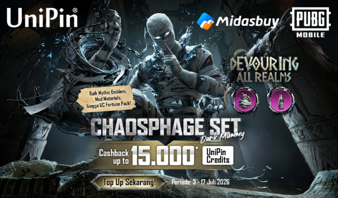 Chaosphage Set (Dark Mummy) Hadir di PUBG Mobile