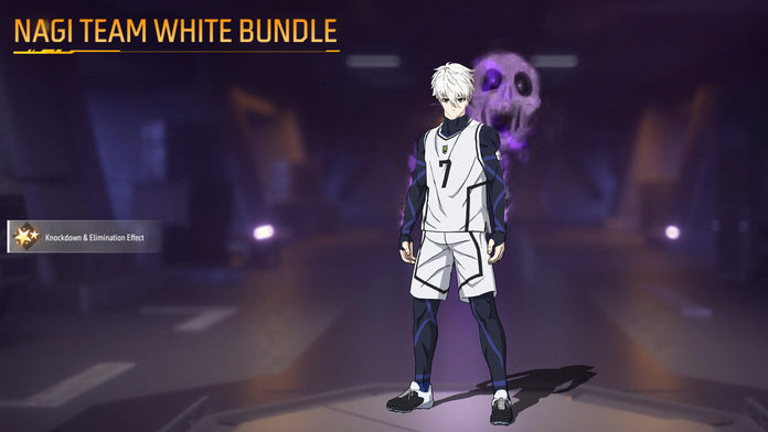 Efek Knockdown & Eliminasi Nagi Team White Bundle Free Fire x BLUE LOCK
