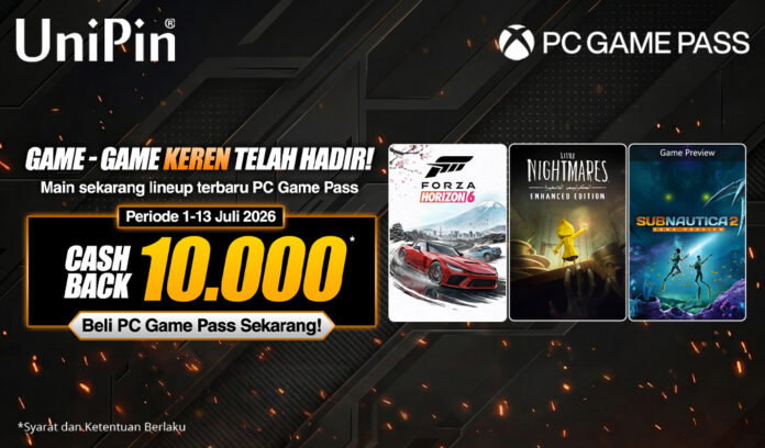 Game Keren Segera Hadir di PC Game Pass, Serbu Cashback 10 Ribu di UniPin!