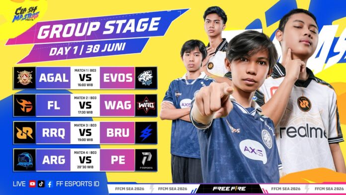 Group Stage Day 1 FFCM SEA 2026 Summer