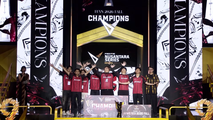MBR Omega, juara Free Fire Nusantara Series 2026 Fall