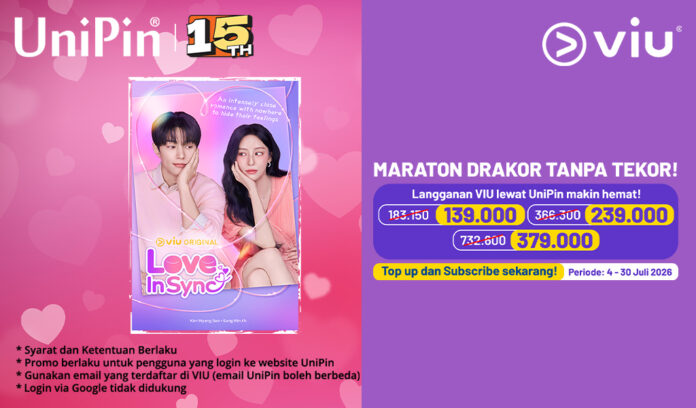 Maraton Drakor Tanpa Tekor! Nikmati Promo Spesial VIU Premium di UniPin 15th Anniversary