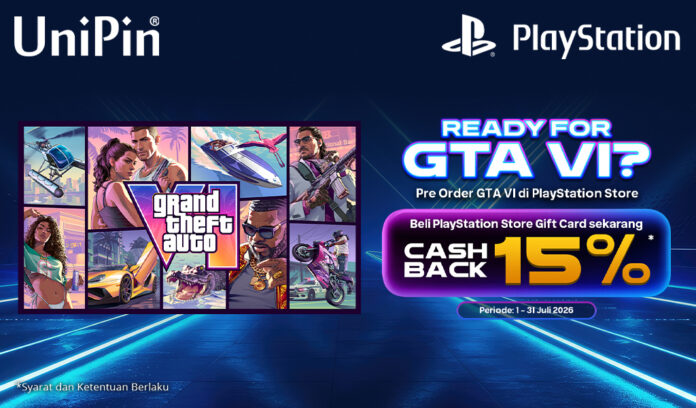 Ready for GTA VI? Pre-Order Sekarang & Dapatkan Cashback 15%!