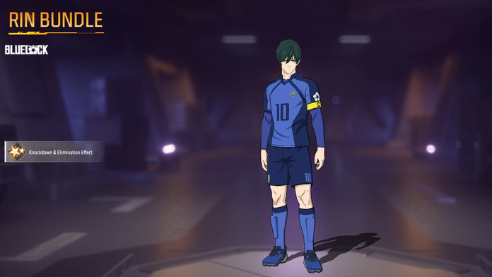Rin Bundle Free Fire x BLUE LOCK