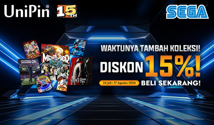 Waktunya Tambah Koleksi Game SEGA dengan Diskon 15%!