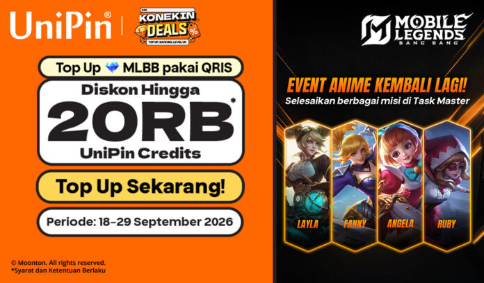Misi Baru, Reward Baru! Top Up Diamond MLBB Diskon Hingga Rp20.000!