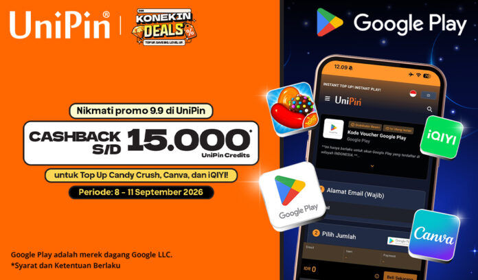 Nikmati Promo 9.9 UniPin!