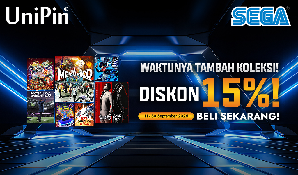 Waktunya Tambah Koleksi Game SEGA dengan Diskon 15%!