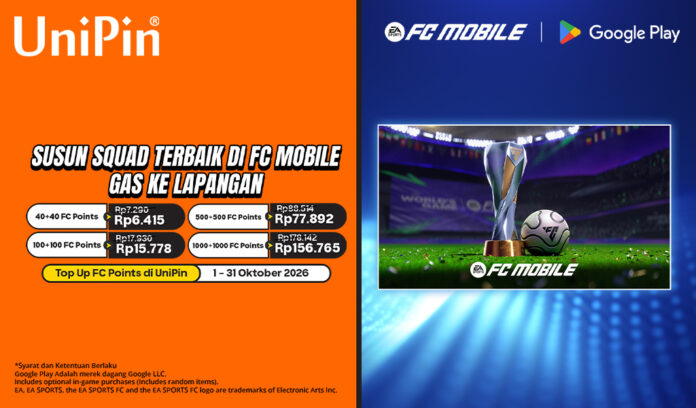 Racik Skuad Andalan, Bawa Ambisi ke Lapangan! Top Up FC Points di UniPin