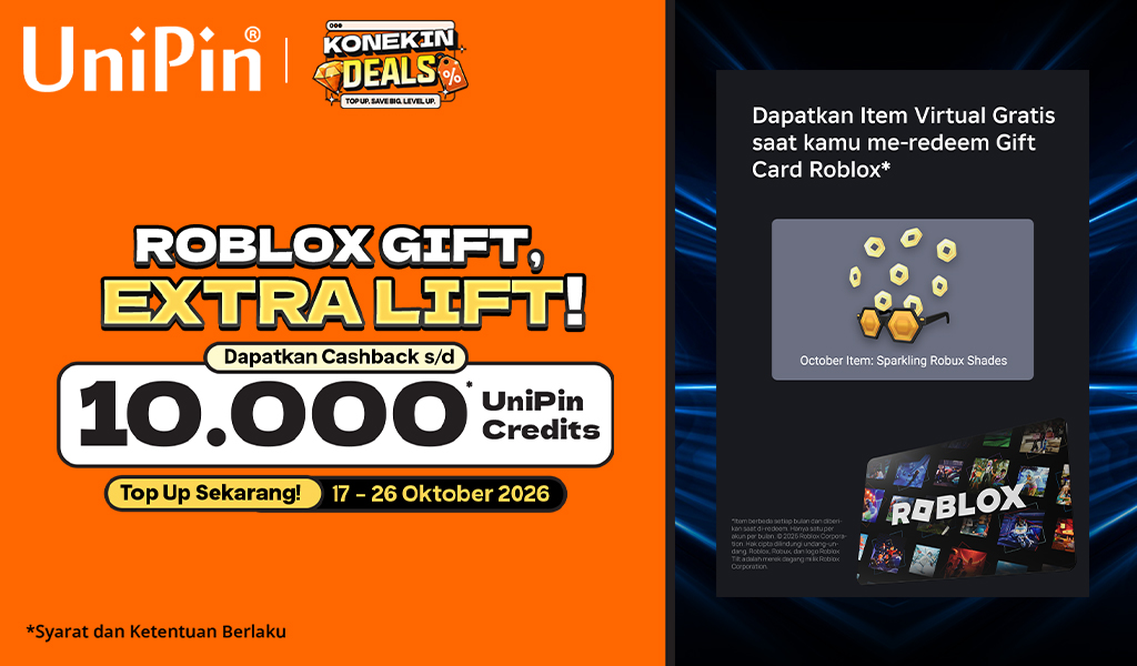 Roblox Gift, Extra Lift! Gayanya Berkilau, Promonya Bikin Terpukau!